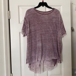 Light purple flowy top